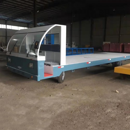 電動(dòng)平板車  工廠車間中轉(zhuǎn)車  倉庫拉貨搬運(yùn)車