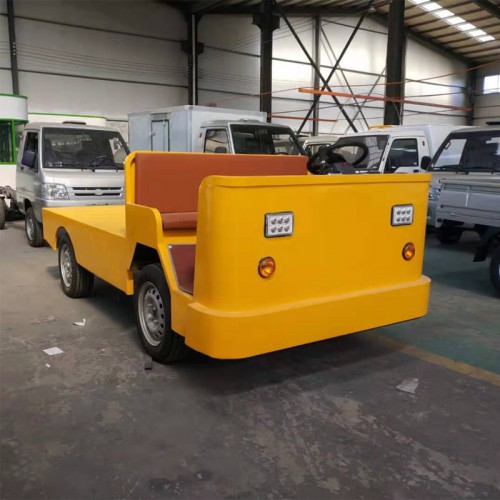 重型平板運(yùn)輸車  電動(dòng)平板車  生產(chǎn)建筑搬運(yùn)車