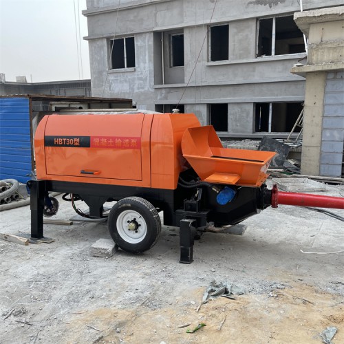 40型細石混凝土澆筑泵 大顆粒輸送泵