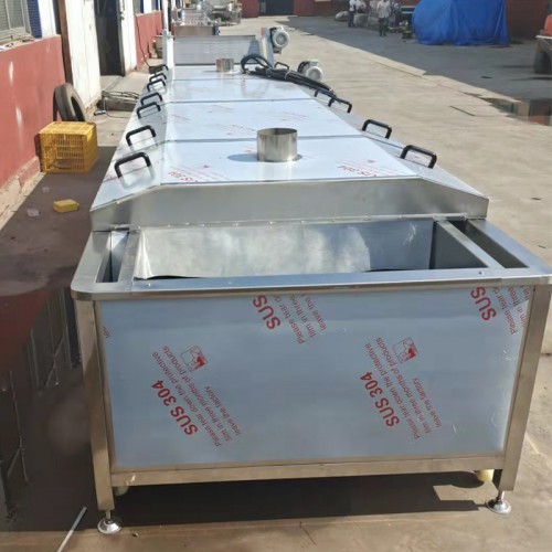 義康牌  金銀花殺青機  西葫蘆漂燙機  茄子蒸煮機