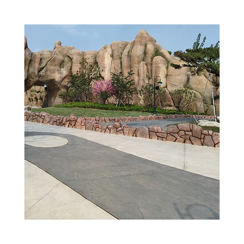 彩色壓?；炷潦┕ぷ龇?彩色壓花地坪施工步驟包工包料報價