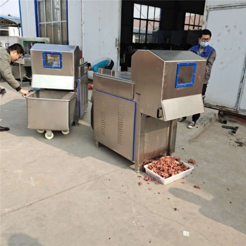 義康牌  凍肉切塊機 冷凍冰肉切塊機  凍豬肉切塊機