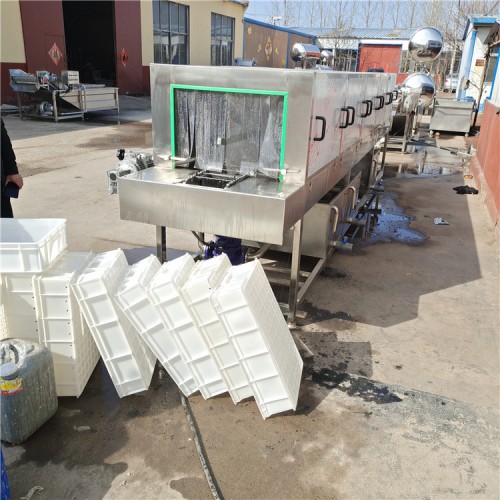 蔬菜筐清洗機  塑料托盤清洗機  不銹鋼盤清洗機