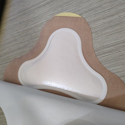 定制無紡布水刺布空白貼 足貼膠布 梅花形異形三伏貼