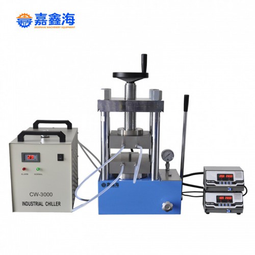 JCH-600D 雙平板電加熱壓片機(jī)200x200mm