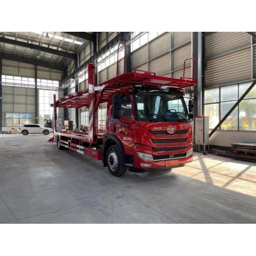 解放龍V五位六位板轎運(yùn)車(chē) 車(chē)輛運(yùn)輸車(chē)