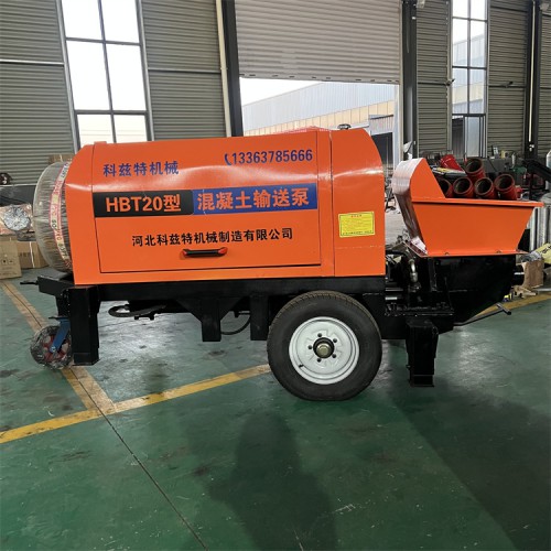 混凝土輸送泵價格 40型細石混凝土輸送泵