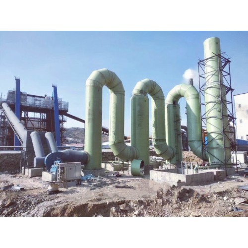 化工廠鍋爐脫硫設備    玻璃鋼脫硫塔