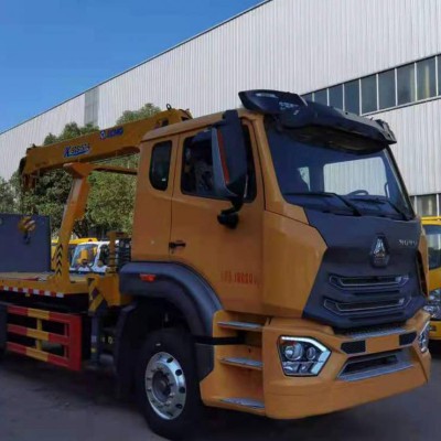 道路清障車 清障車生產廠家 清障車帶吊機