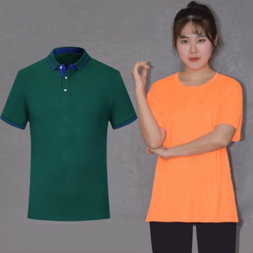 速干廣告衫印字印LOGO運動短袖馬拉松T恤