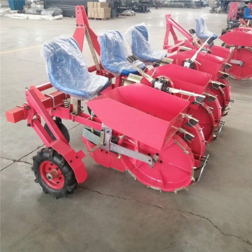 辣椒栽植機 菊花移栽機 蔬菜移苗機定 四行牽引式移栽機