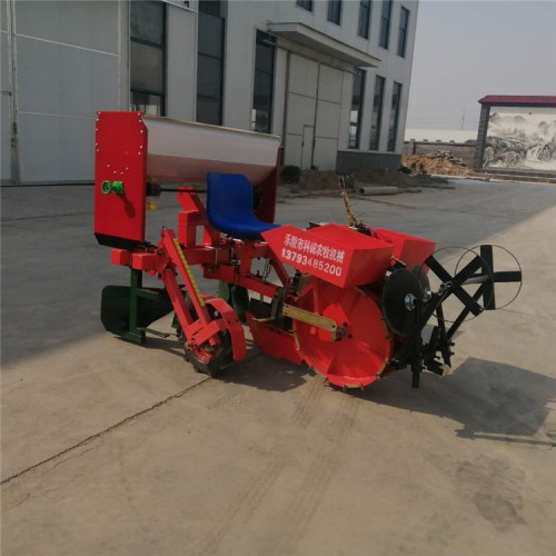 菊花移栽機 花苗移栽插苗機 兩行菊花移栽機