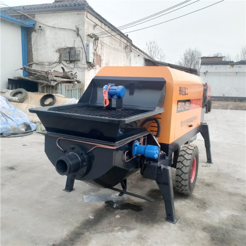 混凝土輸送地泵 50地泵車(chē) 二次構(gòu)造柱輸送泵機(jī)