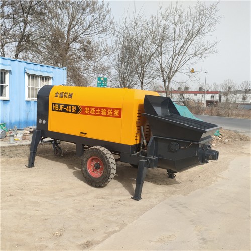 40型混凝土輸送泵 40細(xì)石輸送泵 民用建房輸送混凝土泵車