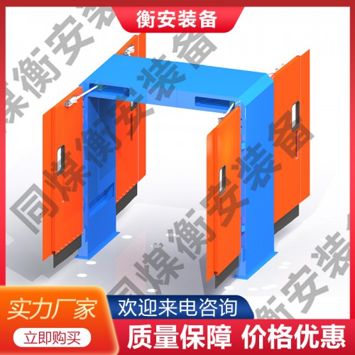 全伺服自動聯鎖抗礦壓風門 礦用抗壓風門