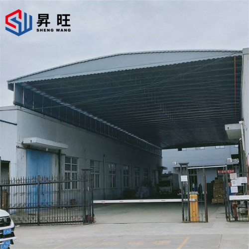 雨棚 推拉遮陽雨篷 籃球場雨棚