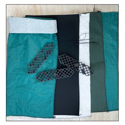 綠色護坡生態袋  河道護坡防汛生態袋  土工布袋邊坡防護