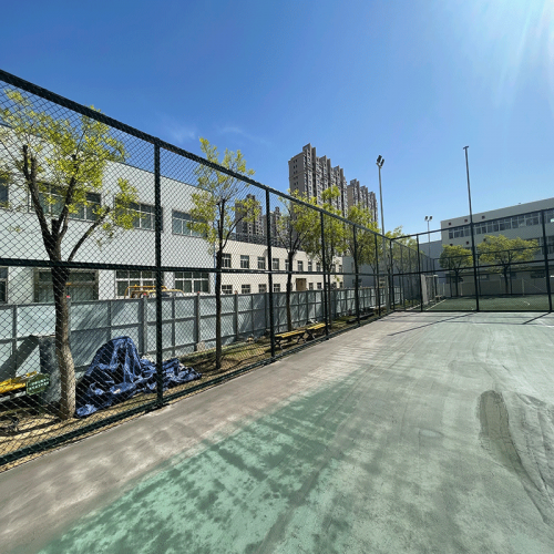 籃球場包塑護(hù)欄網(wǎng) 4m高體育場圍欄網(wǎng)