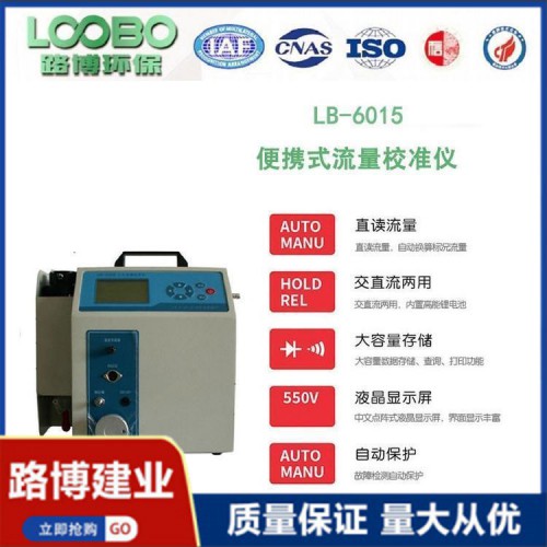 軟件參數標定 直讀流量 綜合流量校準儀  LB-6015