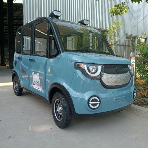 低速電動(dòng)四輪車 接送孩子電瓶轎車 電動(dòng)四輪汽車家用