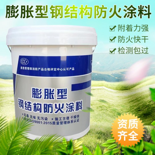 廣西 室內膨脹型鋼結構防火涂料  價格
