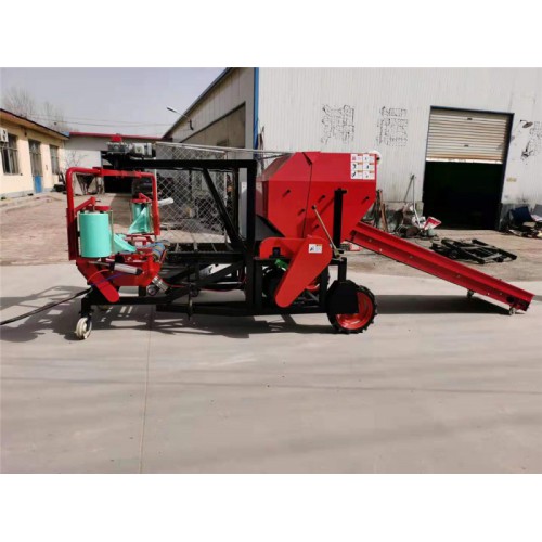 青儲飼料裹包機 青貯打捆包膜機