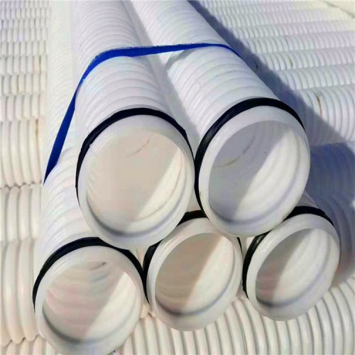 穿線pe波紋管110 隧道滲水打孔pe波紋管 環剛度高