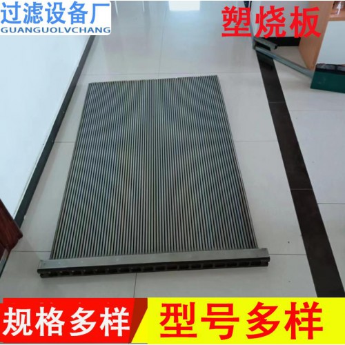 化工電力制藥污水處理塑燒板燒結板