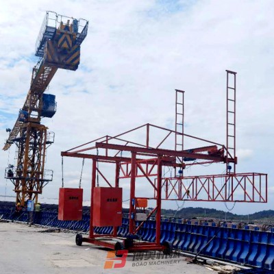 2022橋梁模板臺車_防撞墻模板施工臺車