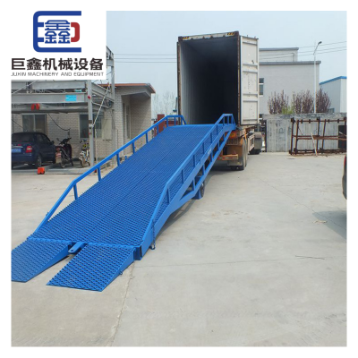 移動式登車橋 物流移動裝卸貨平臺 叉車卸貨登車橋