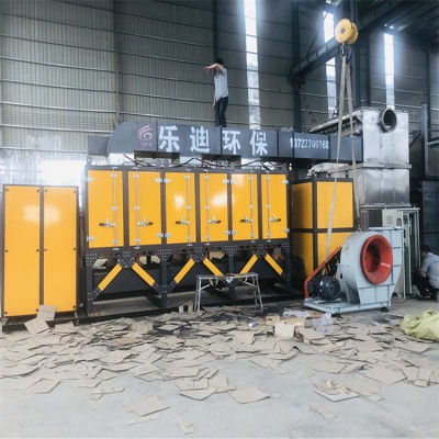 印刷廠催化燃燒設備 廢氣處理催化燃燒設備廠家