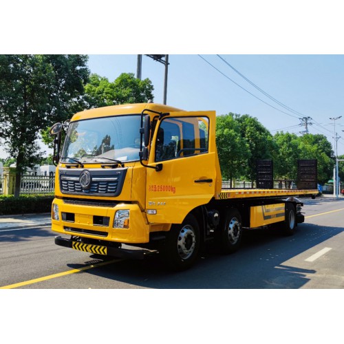 東風(fēng)天錦小三軸平板清障車(chē) 前四后四平板車(chē)