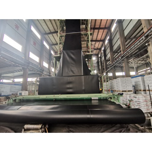 出口印尼10米寬0.50mm厚高位池海水養蝦HDPE防滲膜