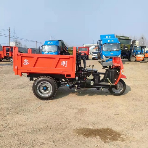 時(shí)風(fēng)全浮后橋22馬力建筑工地農(nóng)用自卸翻斗車 工程柴油三輪車