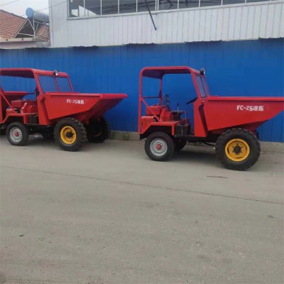 廠家直銷 柴油農用運輸車 礦用加強車架車廂車 柴油翻斗車