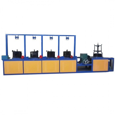 五連罐軋螺紋拉絲機