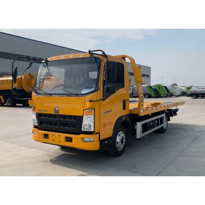 藍(lán)牌重載型清障車(chē) 3600軸距重汽豪沃