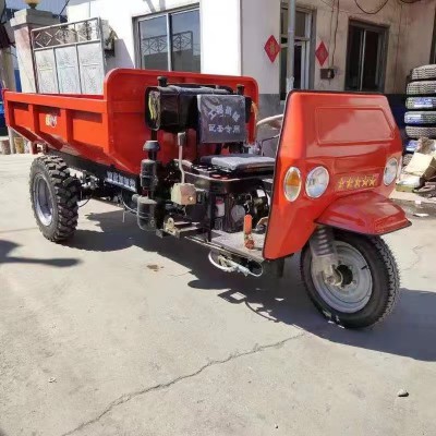 礦用工程三馬車 自卸柴油三輪車價格 工程運料三輪車