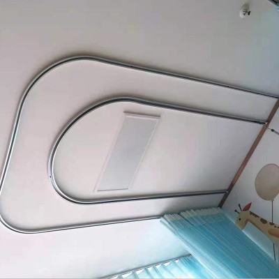 醫(yī)院隔簾軌道 醫(yī)院病房隔簾軌道 U型 L型加工定制