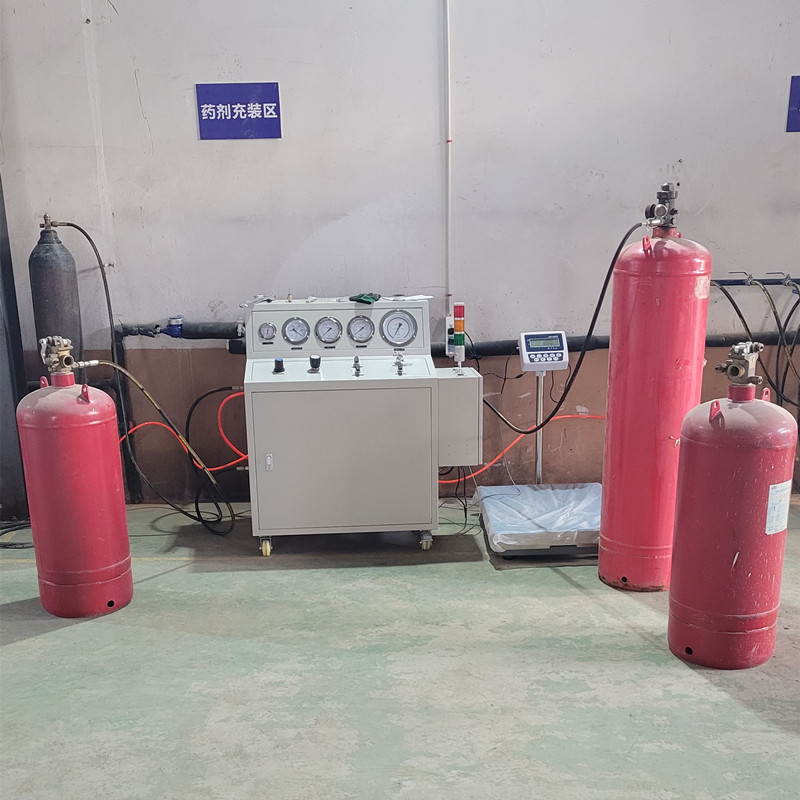 消防瓶七氟丙烷充裝機(jī)