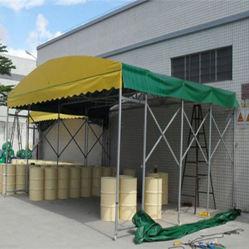 供應(yīng)活動推拉雨棚 大型物流陽篷 移動倉庫棚 推拉篷