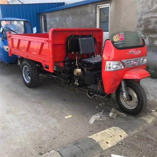 八速柴油版三輪車 25馬力工程自卸車 工地工程三輪車