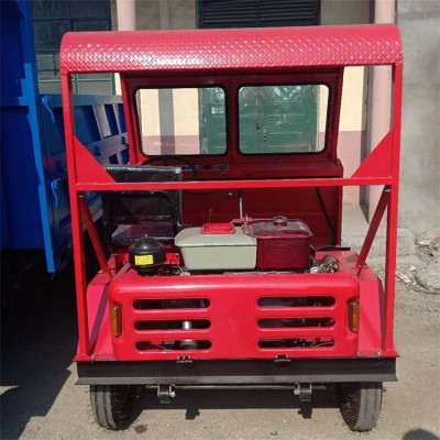 江蘇柴油混凝土倒運砂漿前翻斗車 工地卸料搬運車  轉(zhuǎn)彎半徑小