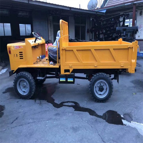 全封閉棚四驅農用車 28馬力柴油四不像車 礦用四輪拖拉機