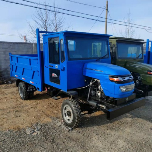 崎嶇山路爬坡王四驅(qū)拖拉機(jī) 工程拉水泥大載重柴油農(nóng)用車