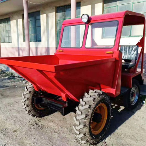 廣東佛山1立方容量翻斗車 農用四輪翻斗車 后橋加重四輪翻斗車