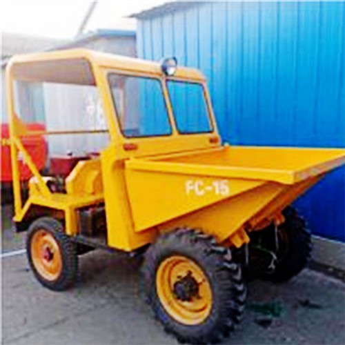 江蘇供應22馬力建筑工程自卸翻斗車 工地運輸柴油四輪蹦蹦車