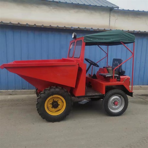 江蘇供應(yīng)3噸四驅(qū)柴油翻斗車 前卸式工程機(jī)械四輪蹦蹦車