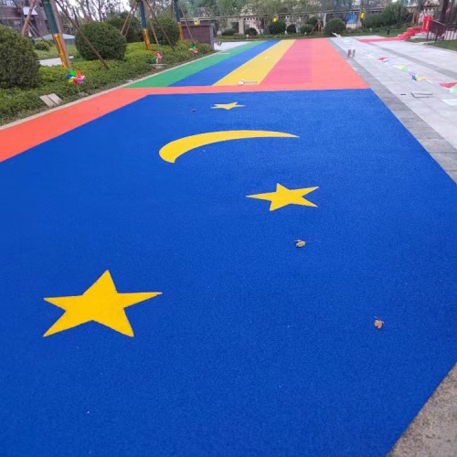 小區EPDM塑膠健身步道