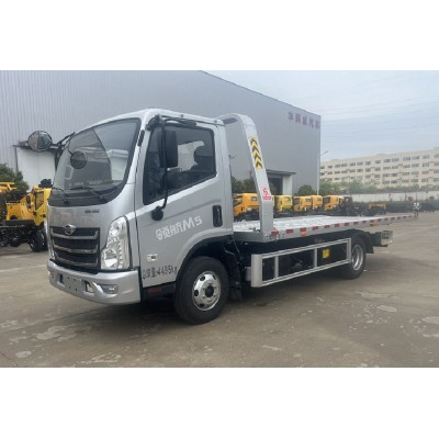 福田領(lǐng)航M5藍(lán)牌清障車(chē) 重載板清障車(chē)